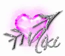 NIKI Heart n Arrow Pink