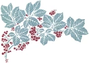 blue leaves