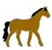 Walking Bay Horse