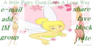 tinkerbell collage contact table fairy dust