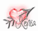 KENIA Heart n Arrow Red
