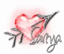 SANYA Heart n Arrow Red