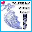 Best friend necklace 