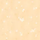 Peach with white butterflies