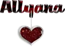 Glitter Heart, Allyana