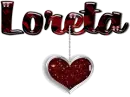 Glitter Heart, Loreta