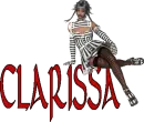 Clarissa gothic woman