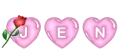 Jen - Heart and Rose