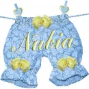 BLUE BLOOMERS: NUBIA