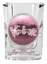 pink florida gators shot glass kim