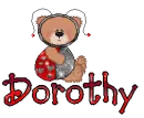 Ladybug Bear- Dorothy