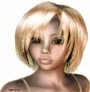 girl in gold