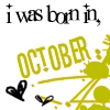 Born in October 