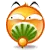 Cunning smile