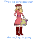 Girl gone shopping