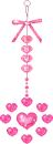 pink hearts