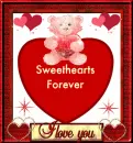 teddy bear on a heart