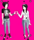 Emo couple