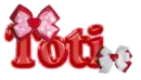 Toti ...Heart Bows 