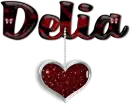 Glitter Heart, Delia