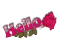 Hello pink rose