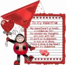 to my Valentine