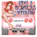 Kenia - corvette girl
