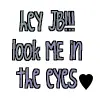 Look ME in the eyes