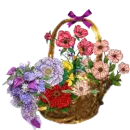 Basket of flowers