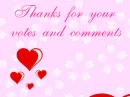 thanks for your votes and comments