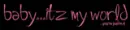 its my world