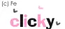 clicky pink & black