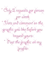 Request rules text