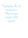 Rules text