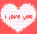 I love you