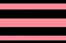 Melon/Black stripes