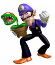 waluigi with pirannah plant