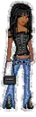 black doll