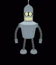bender flying in space