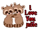 Raccoon- I love you Julie