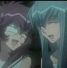 Youji and Natsuo laughing