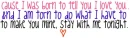 Lyrics to Your Call by Secondhand Serenade