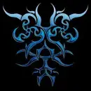 Tribal Blue