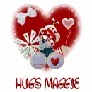 Bear with Maggie name