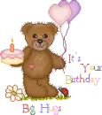 Birthday bear