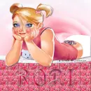 Roni - pigtails blonde teen
