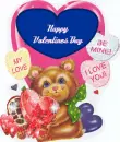 valentine bear