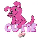 pink dog
