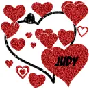 red hearts