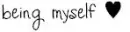 Being Myself Online